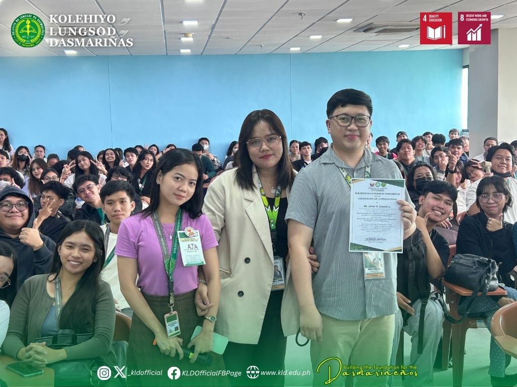 KLD Students Ready for Takeoff! OJT Training Session 1 Done!