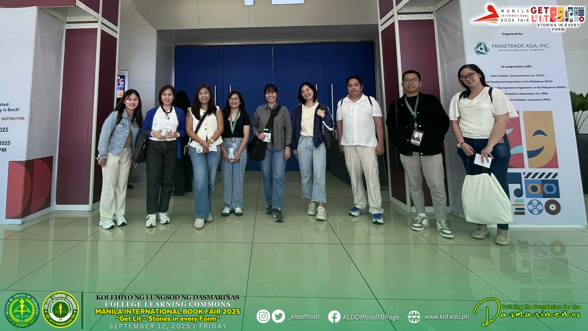 KLD College Learning Commons at Manila International Book Fair 2025