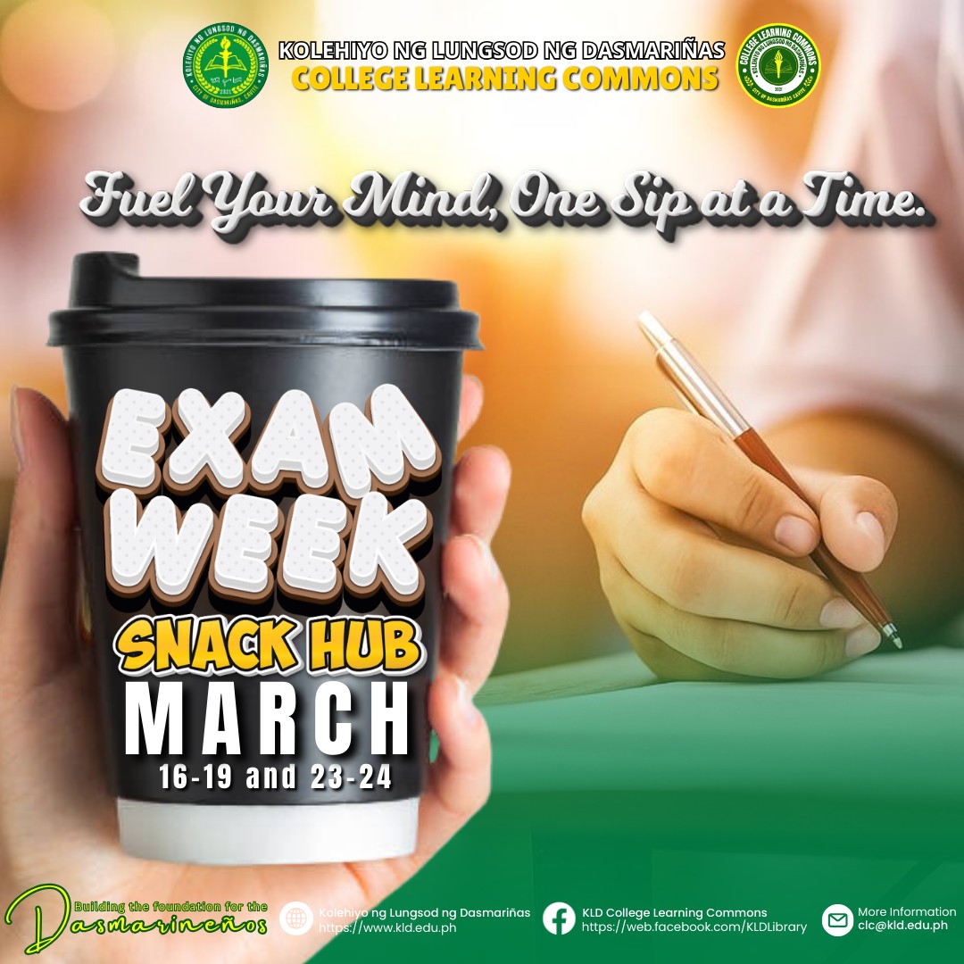 𝐅𝐔𝐄𝐋 𝐔𝐏: 𝐄𝐗𝐀𝐌 𝐖𝐄𝐄𝐊 𝐒𝐍𝐀𝐂𝐊 𝐇𝐔𝐁! ☕