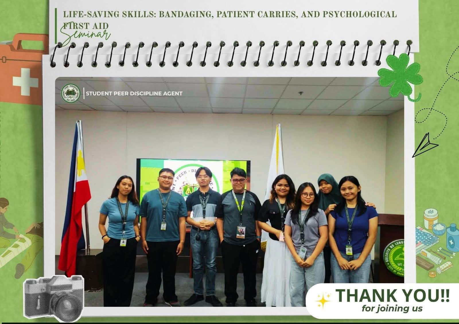 Life-Saving Skills Seminar: Love in Action Through Bandaging, Patient Carries, and Calm