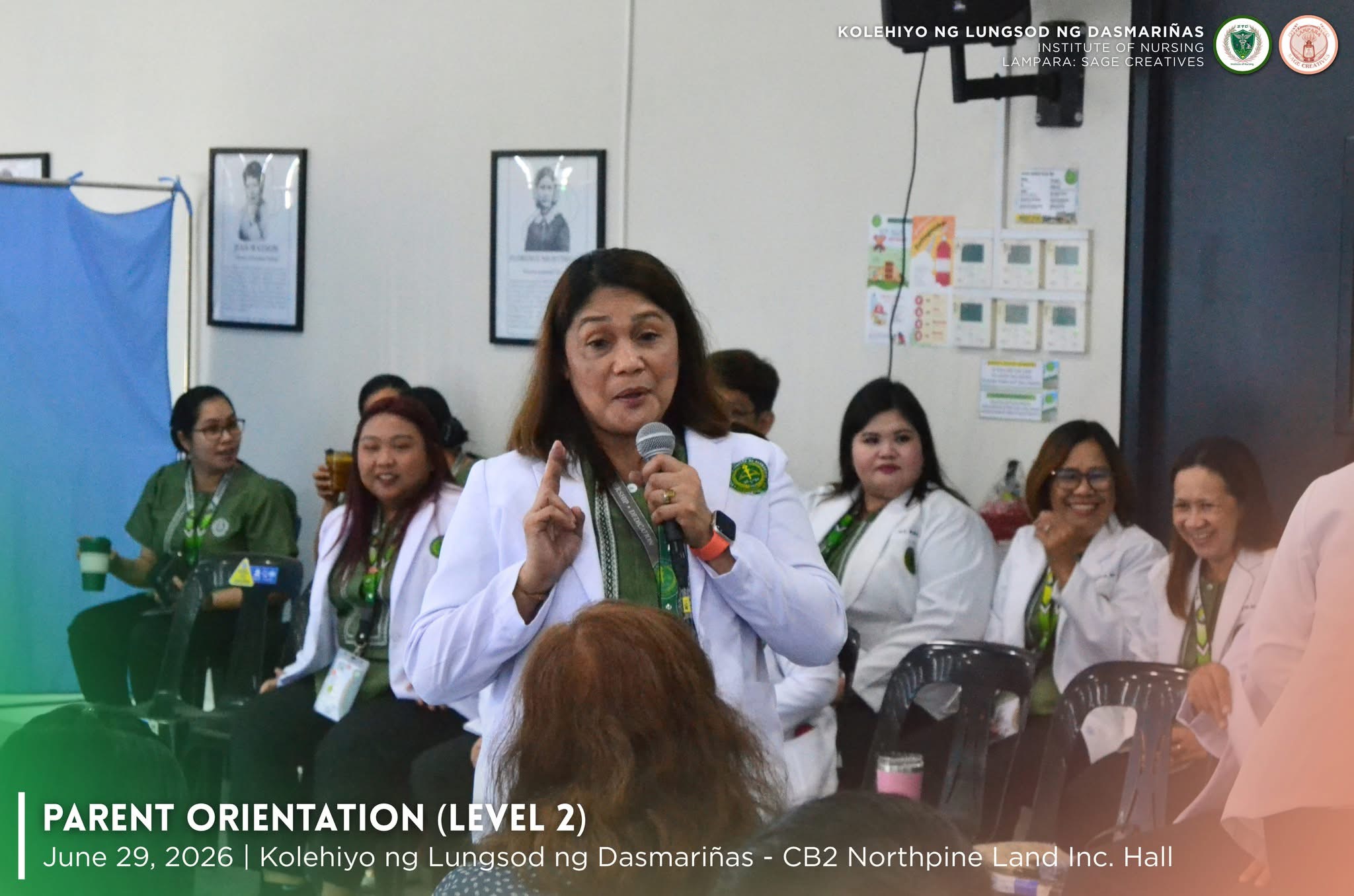 Institute of Nursing Conducts Parent Orientation for BSN Levels I–IV