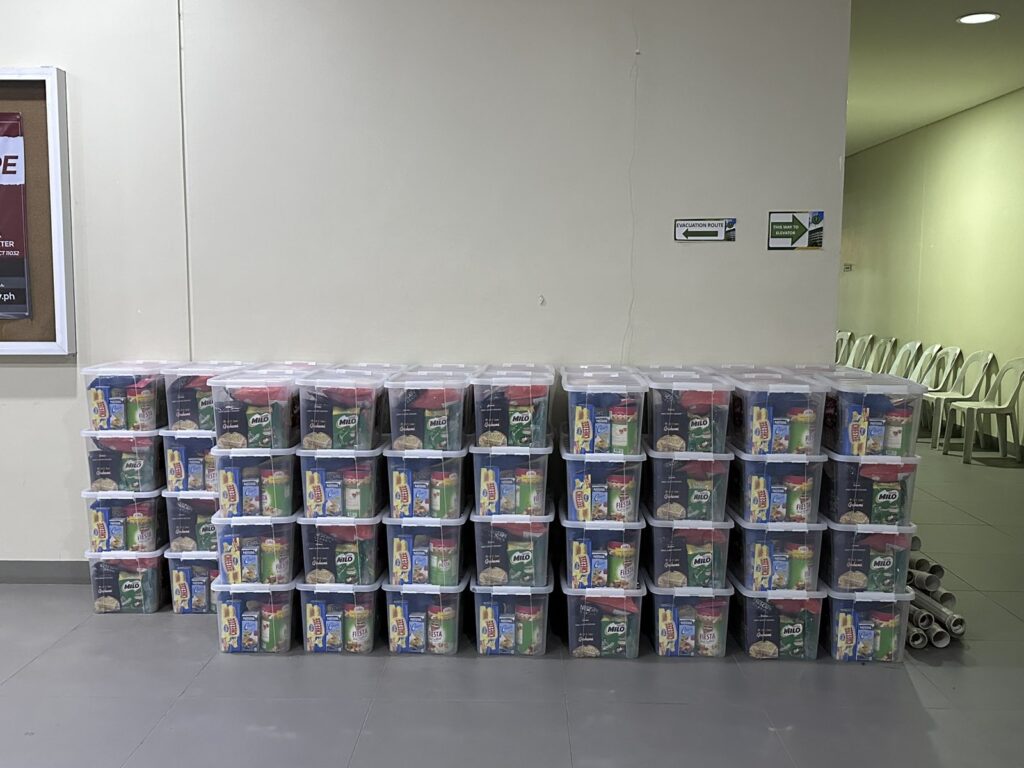 Grocery supplies and rice allocations bring relief to city employees and KLD faculty and staff