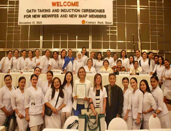 KLD recognized for top performance in midwives’ oath-taking