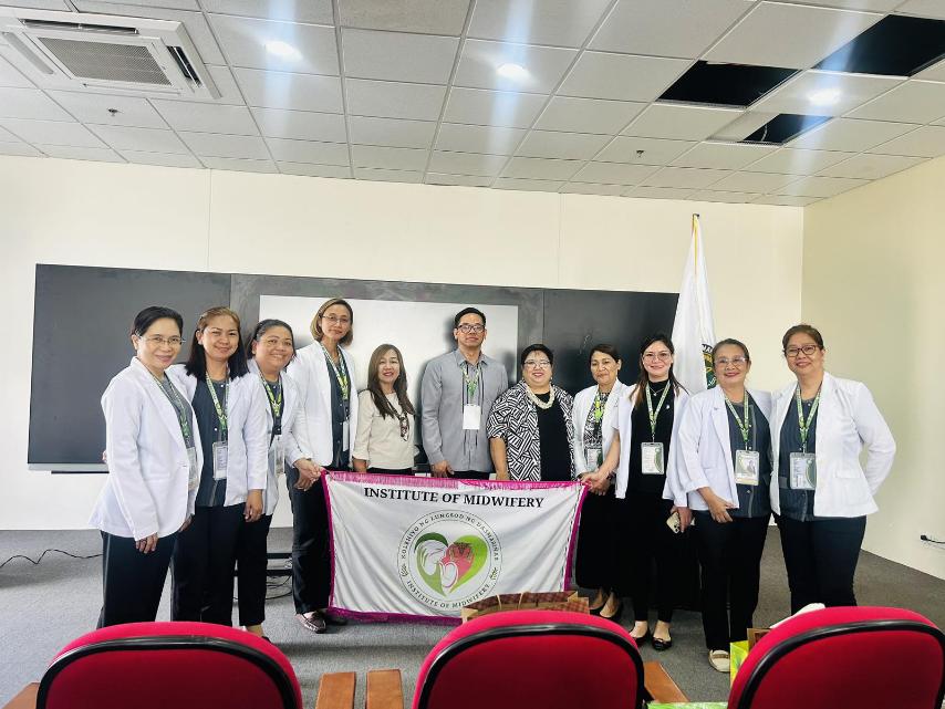 CHED RQAT visits KLD for COPC evaluation of BS Midwifery program