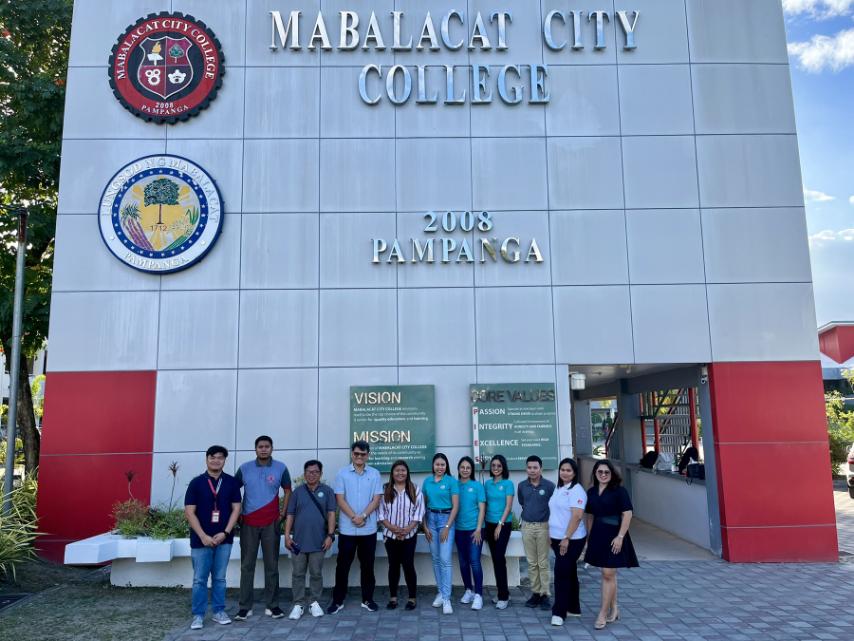 KLD conducts benchmarking activity with Mabalacat City College