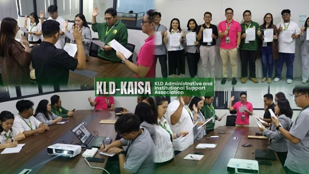 KLD- Administrative and Institutional Support Association (KAISA) Ushers in New Era with Official Induction of Officers