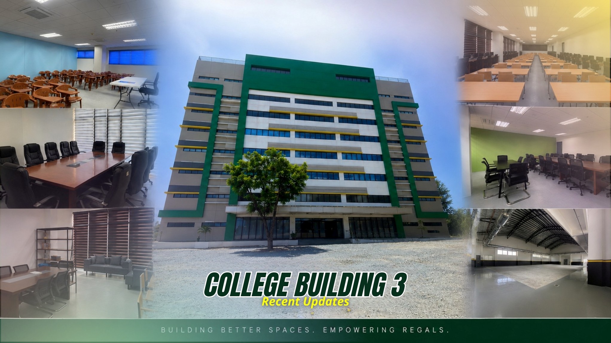 COLLEGE BUILDING 3 LATEST DEVELOPMENTS