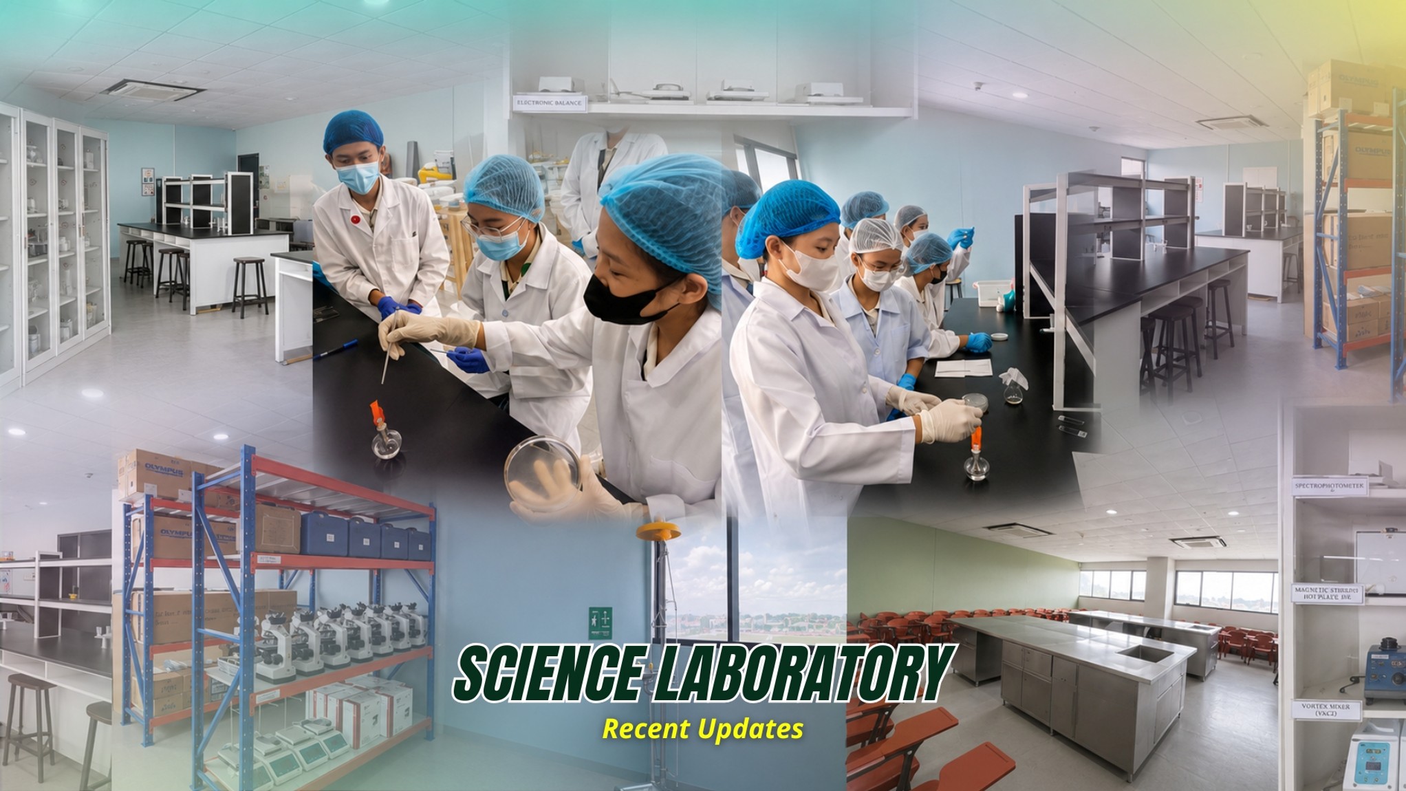 SCIENCE LABORATORY UPDATES